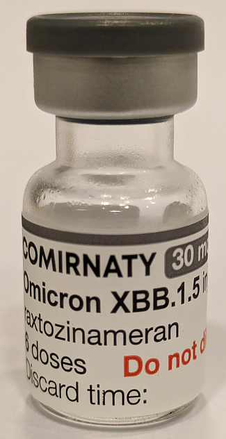 Comirnaty XBB.1.5 Impfstoff-Fläschchen